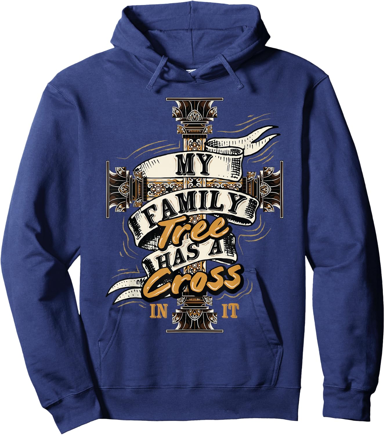 Christianity and Religious Believe for Christians Men Women Hoodie - Hoodie | Navy