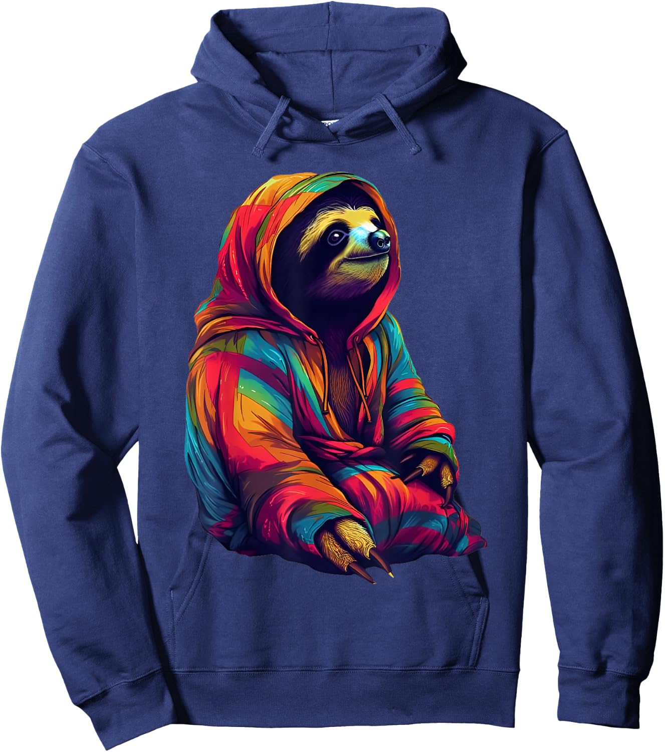 Zen Sloth Hoodie - Hoodie | Navy