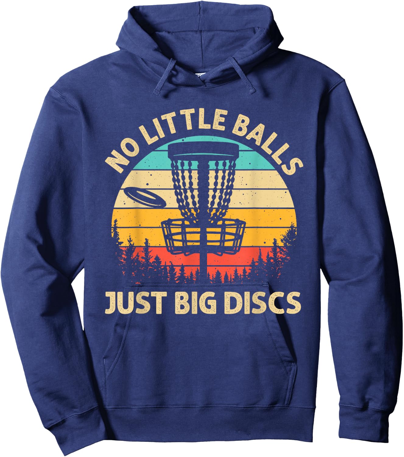 Funny Disc Golf Design Women Disc Golf Lover Player Hoodie - Hoodie | Navy