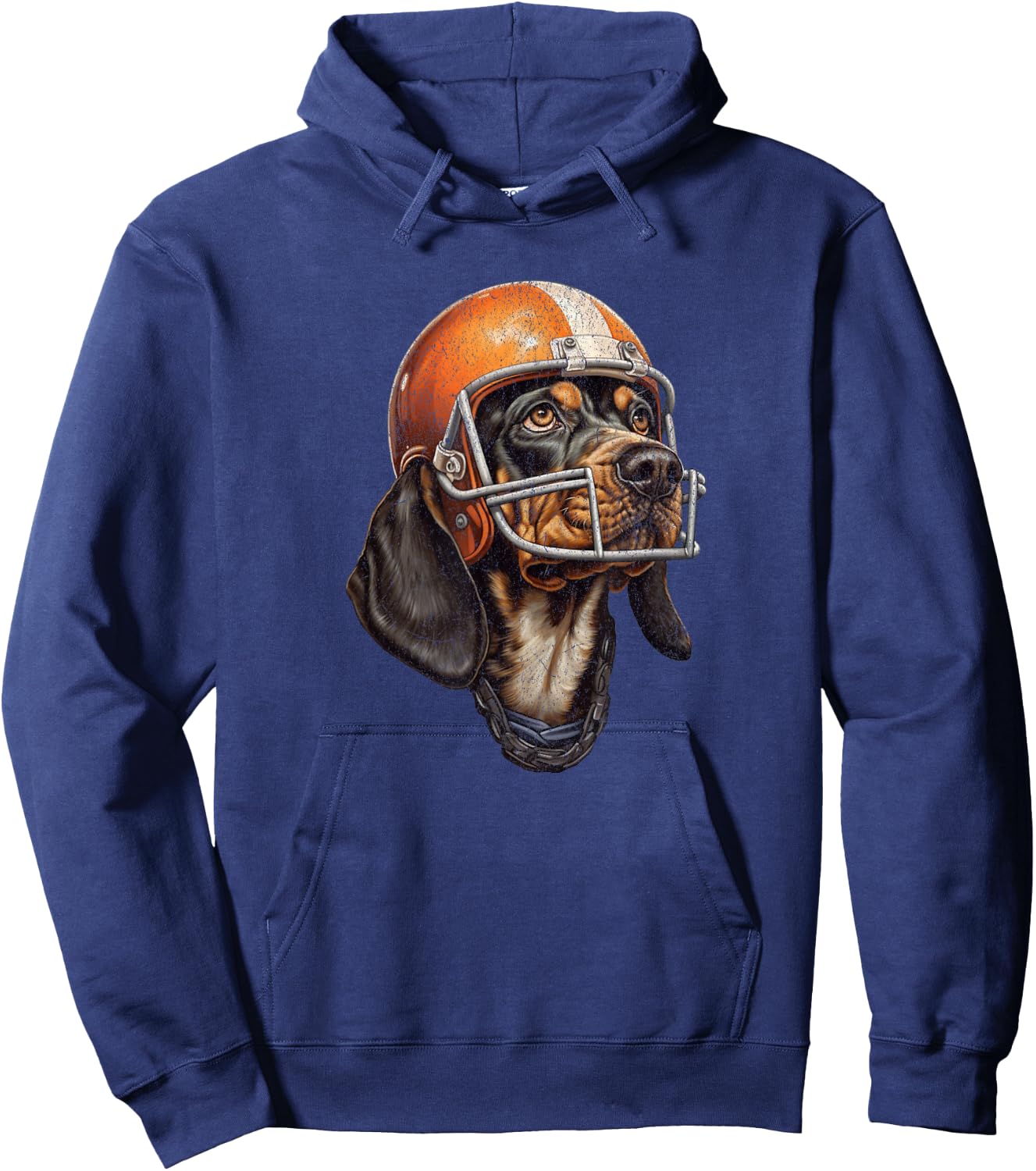 Tennessee Coonhound Dog Sport Lovers | Tennessee Tri Stars Men Women Girls Kids Hoodie - Hoodie | Navy