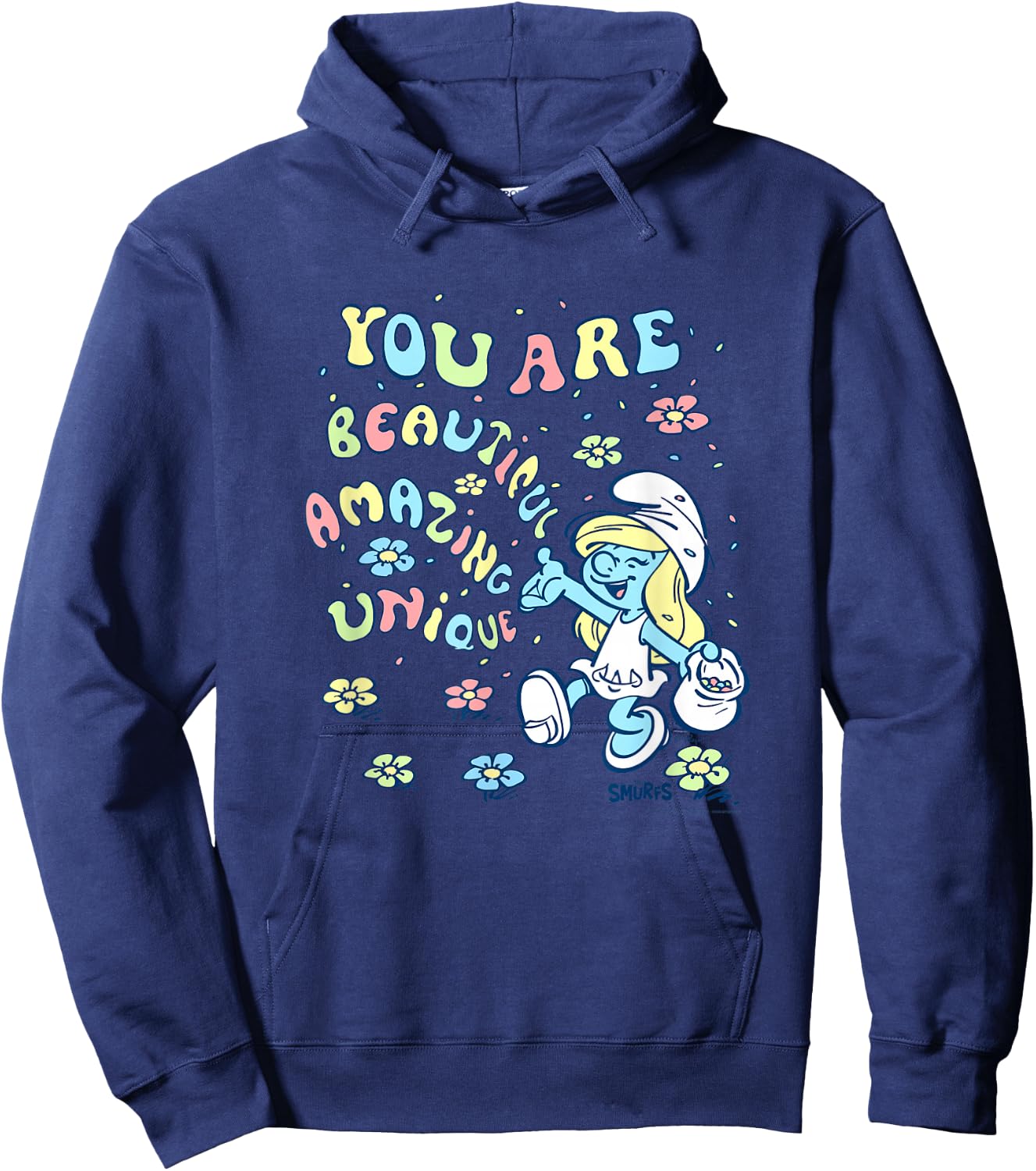 The Smurfs Beautiful Amazing Unique Hoodie - Hoodie | Navy