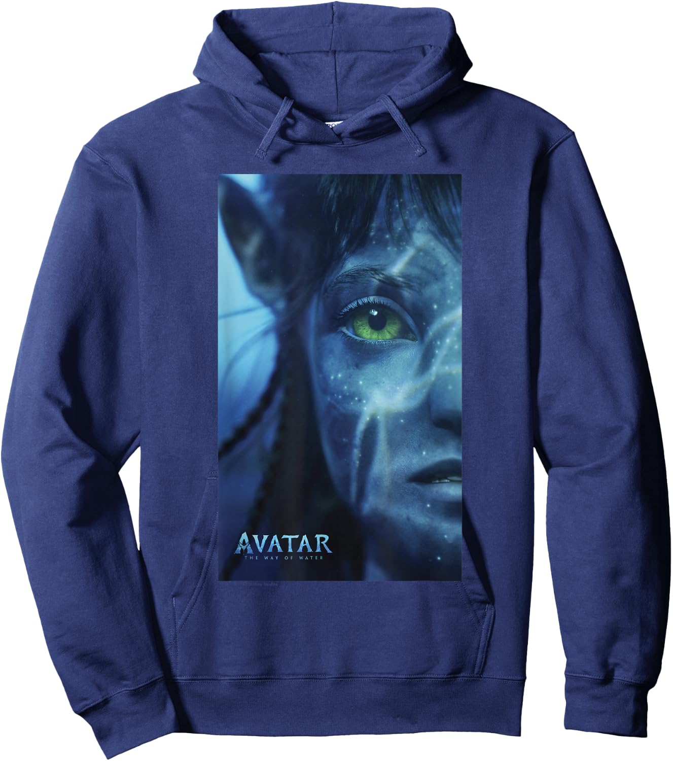 Avatar: The Way Of Water Kiri Underwater Movie Poster Hoodie - Hoodie | Navy