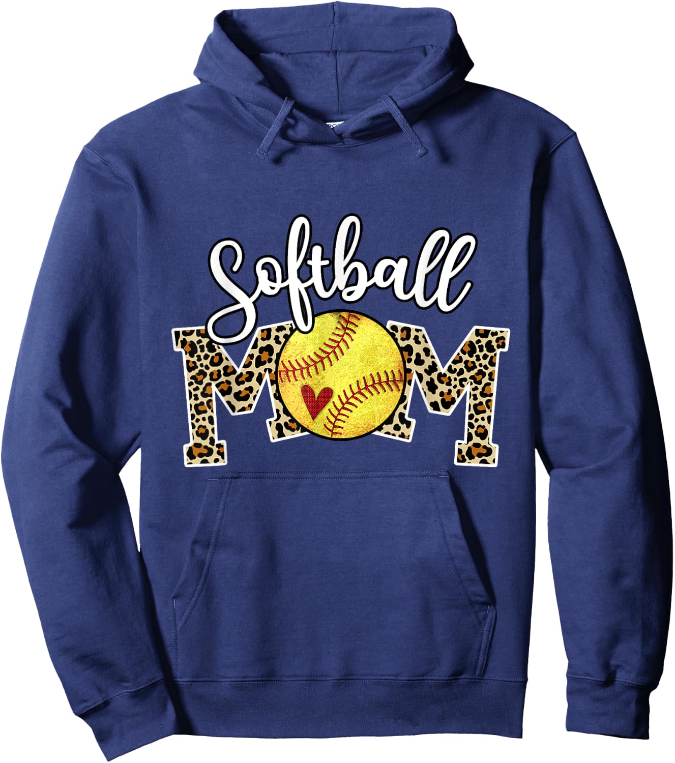 Softball Mom Dance mom Baseball Mom Mother Day Hoodie - Hoodie | Navy