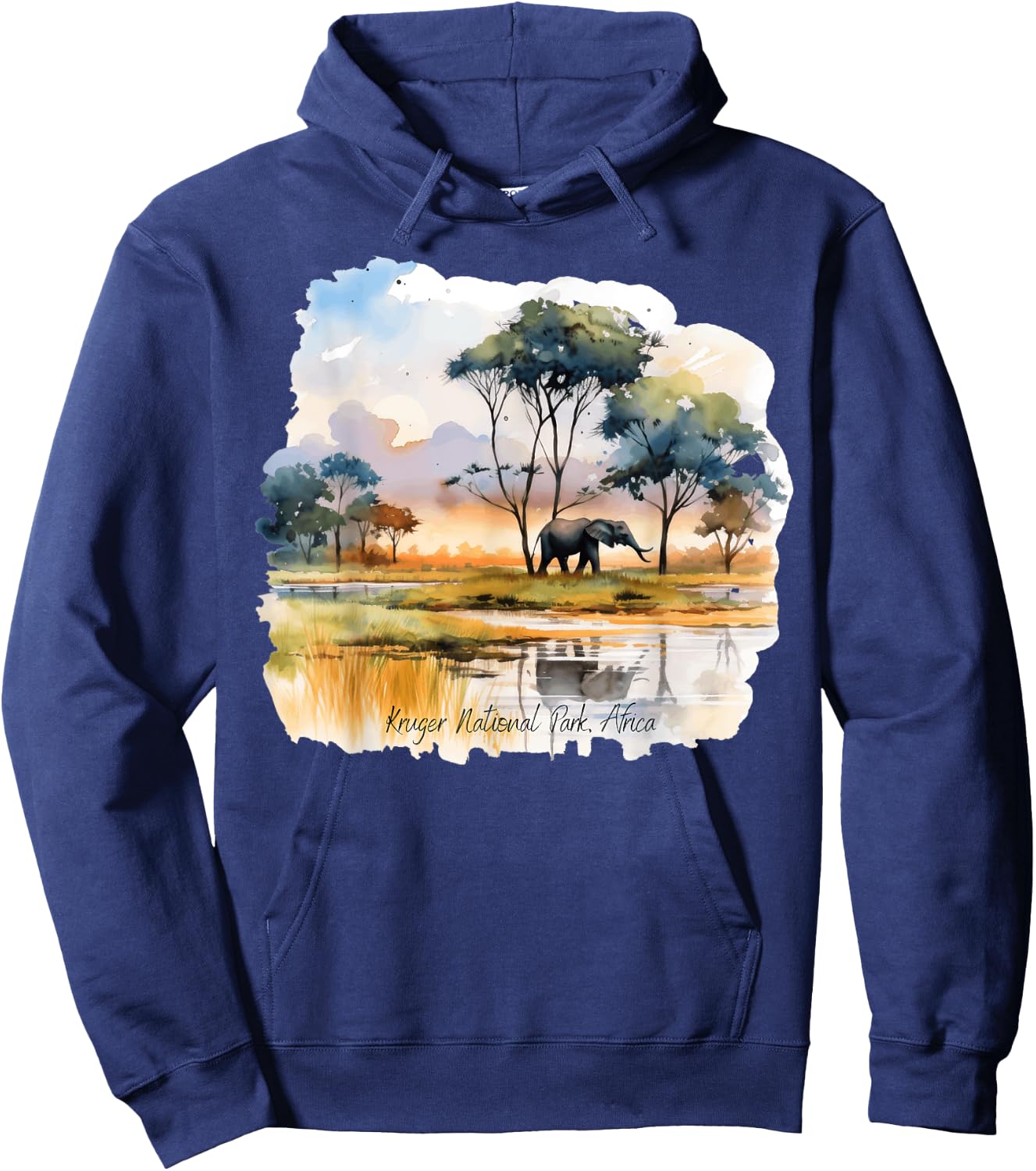 Kruger National Park is Africa Souvenir is Kruger Love Hoodie - Hoodie | Navy