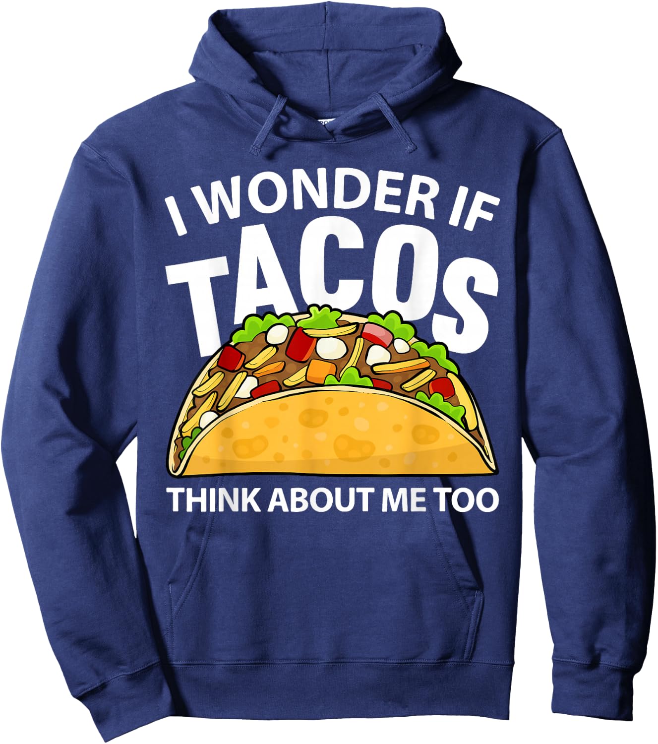Best Taco Art Women Cinco De Mayo Mexican Taco Lover Hoodie - Hoodie | Navy