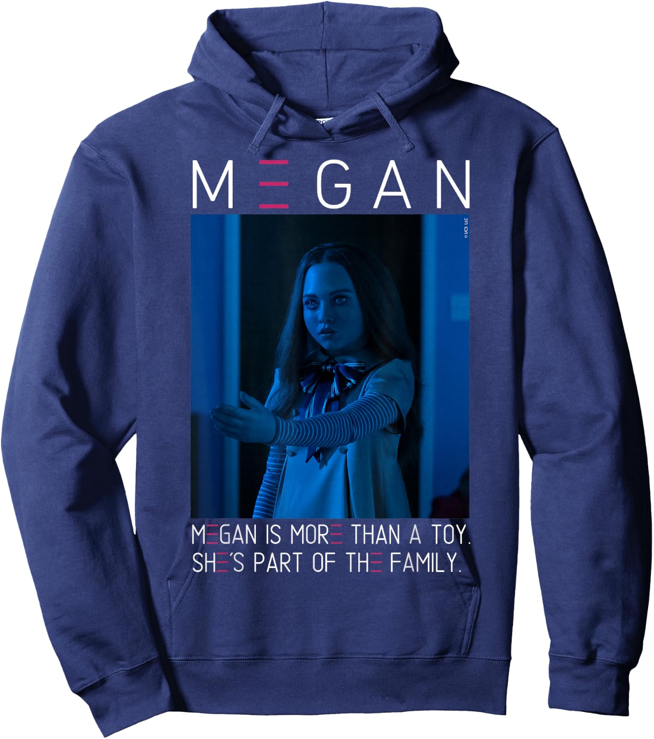 M3GAN Part of The Family Hoodie - Hoodie | Navy