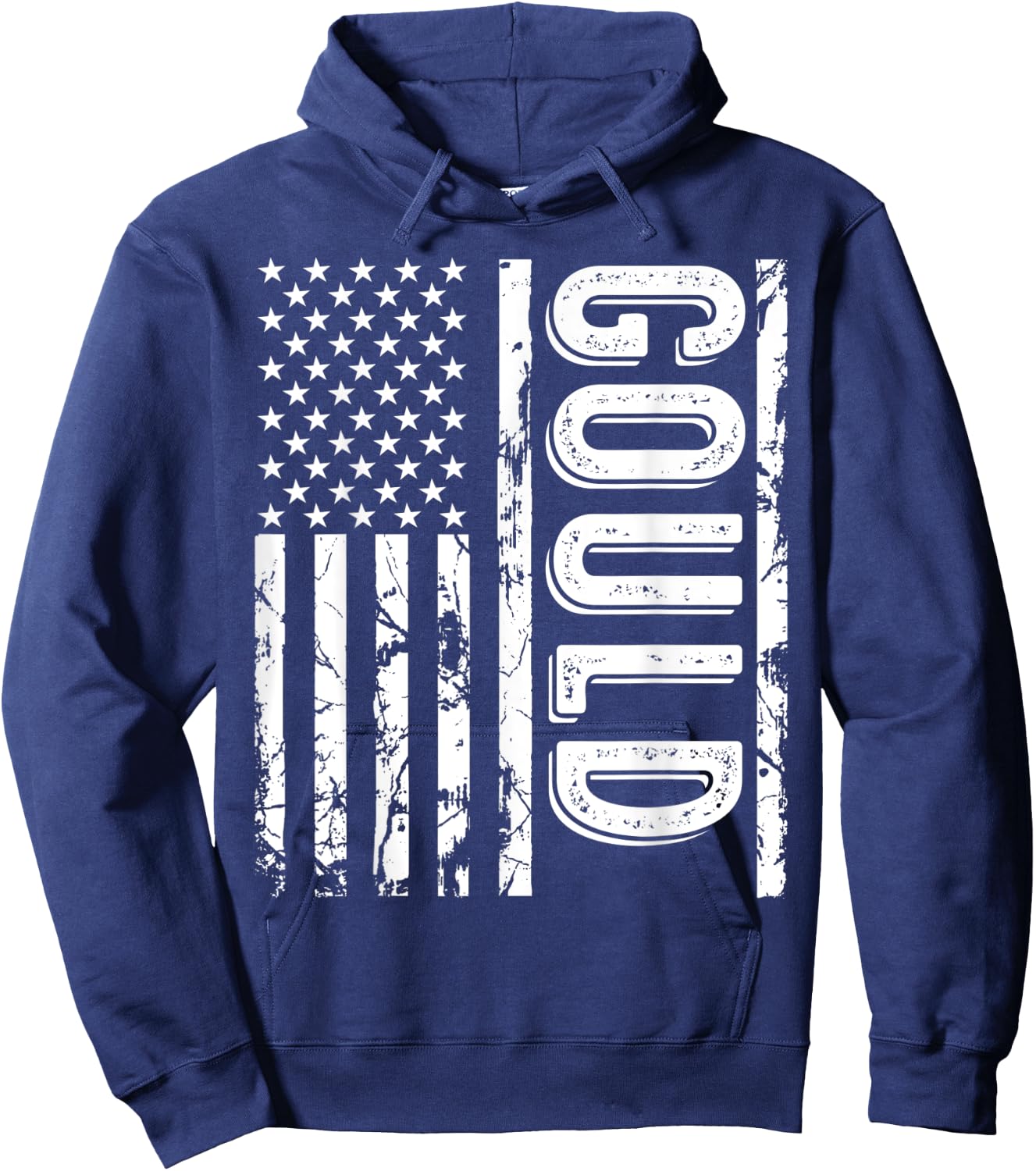Gould Last Name Funny Surname Team Gould Family Reunion Hoodie - Hoodie | Navy