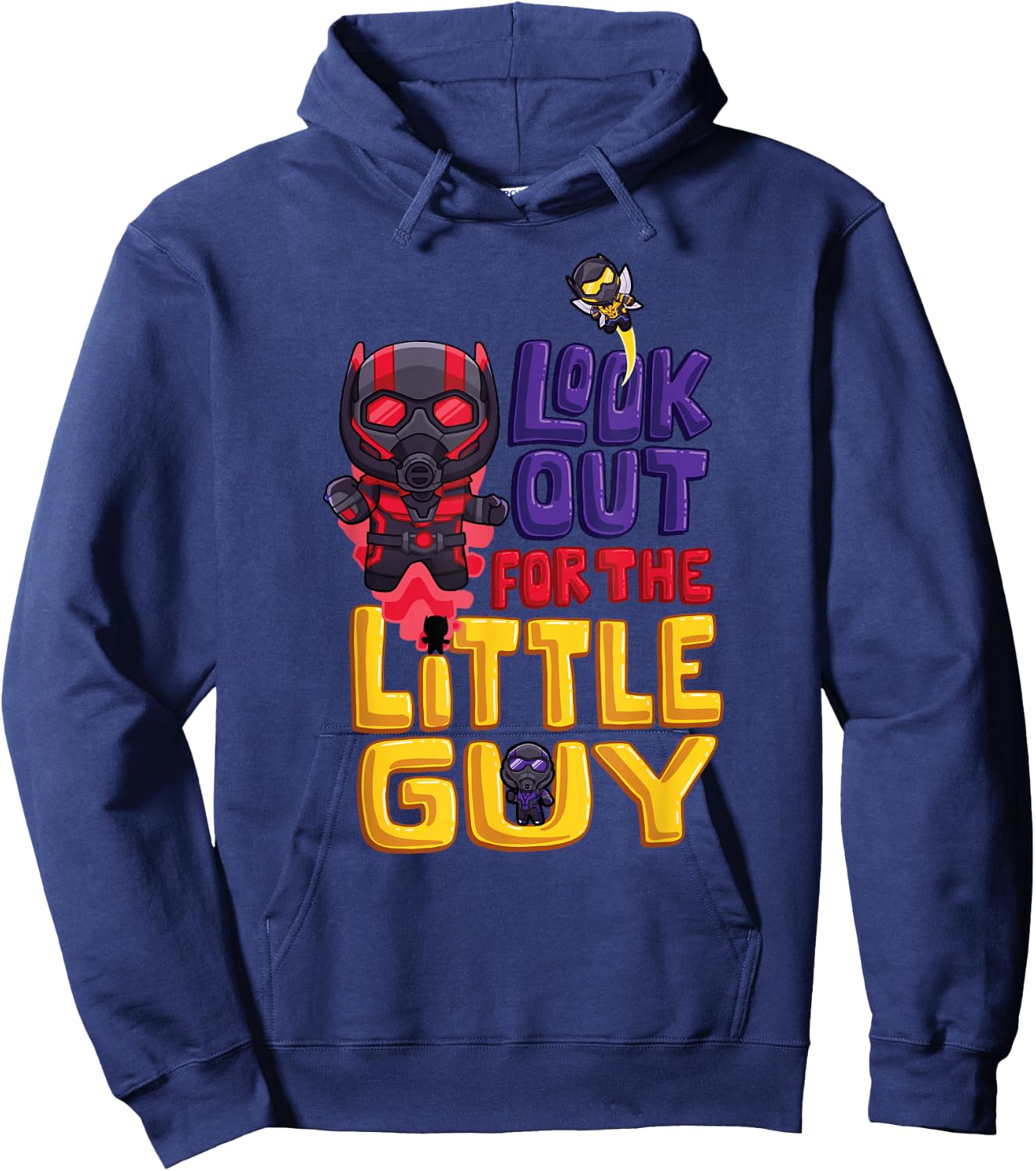 Marvel Ant-Man and The Wasp: Quantumania The Little Guy Hoodie - Hoodie | Navy