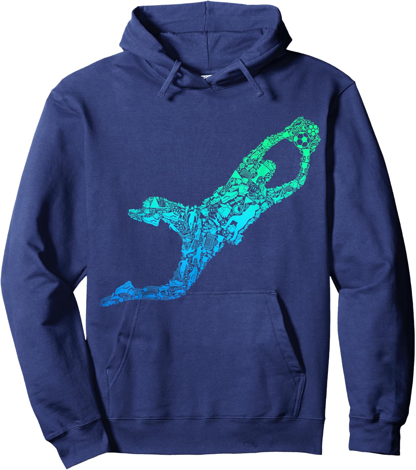 Soccer Goalie Goalkeeper Boys Kids Youth Men Hoodie - Hoodie | Navy