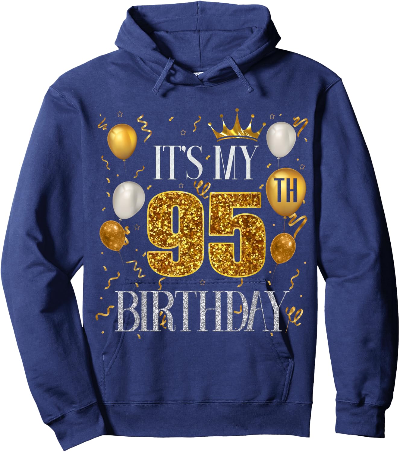 Its My 95th Birthday Happy 1928 Birthday Women Hoodie - Hoodie | Navy