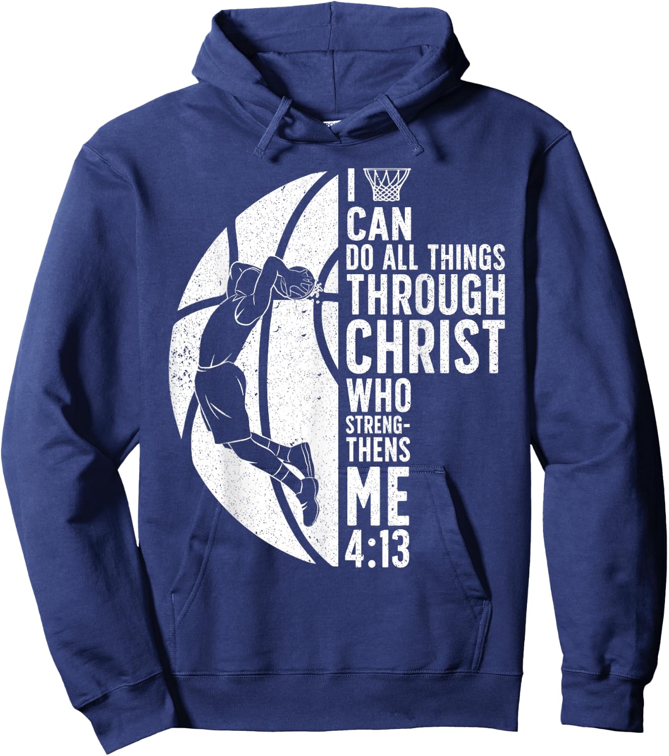 Cool Basketball Women Sport Game Basketball Player Hoodie - Hoodie | Navy