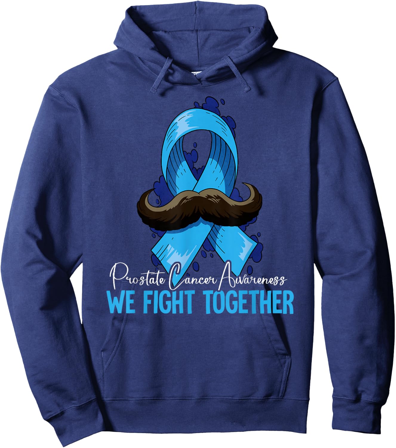 Prostate Cancer Awareness Hoodie - Hoodie | Navy