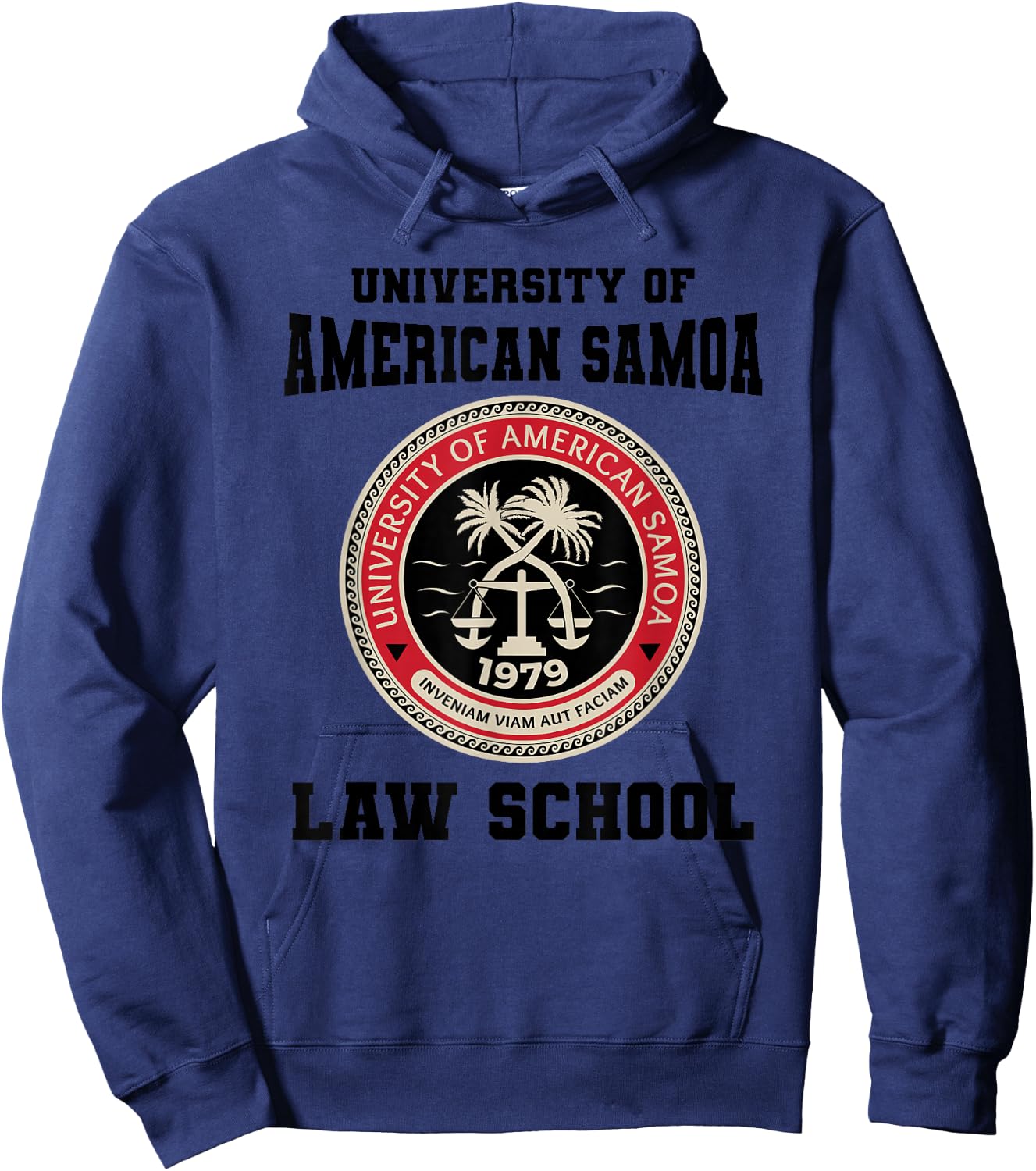 University of American Samoa Law School Hoodie - Hoodie | Navy