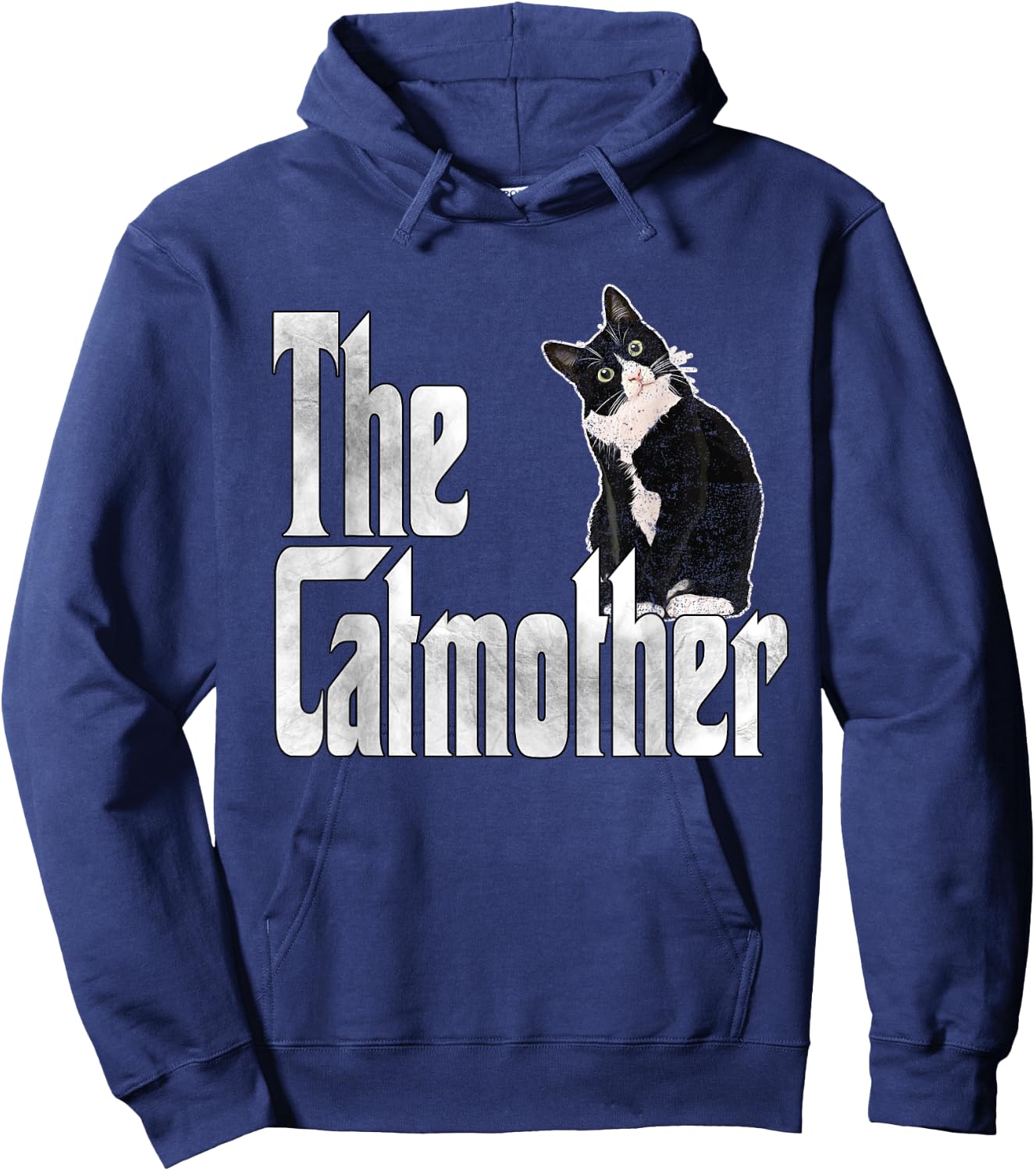 Cat Mother The Catmother Crazy Cat Mom Mama Women Hoodie - Hoodie | Navy