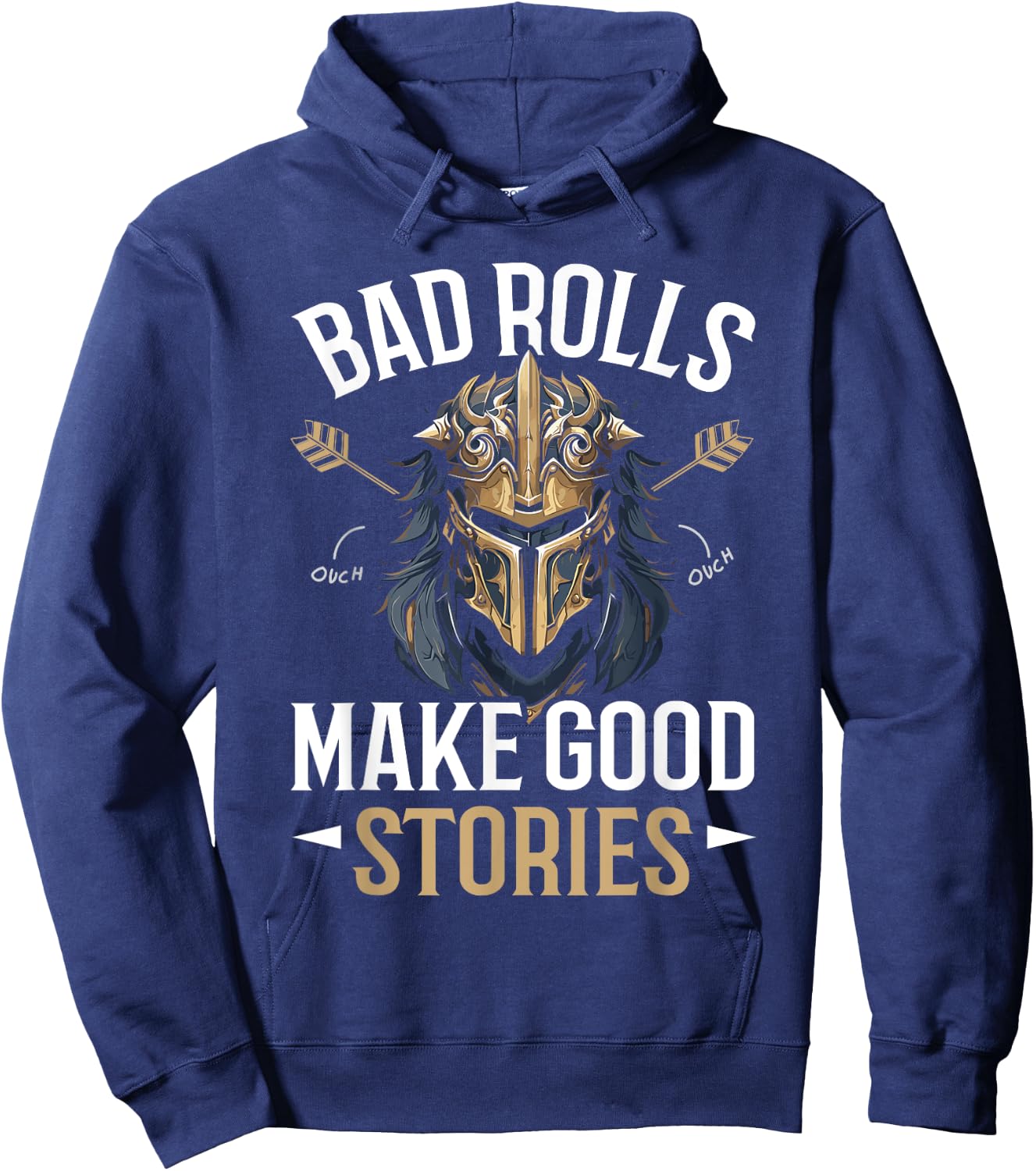 RPG Gaming Role Playing D20 Tabletop Games Funny RPG Gamer Hoodie - Hoodie | Navy