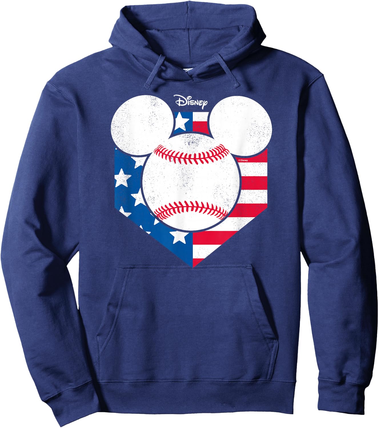 Disney - Mickey Baseball Diamond Hoodie - Hoodie | Navy