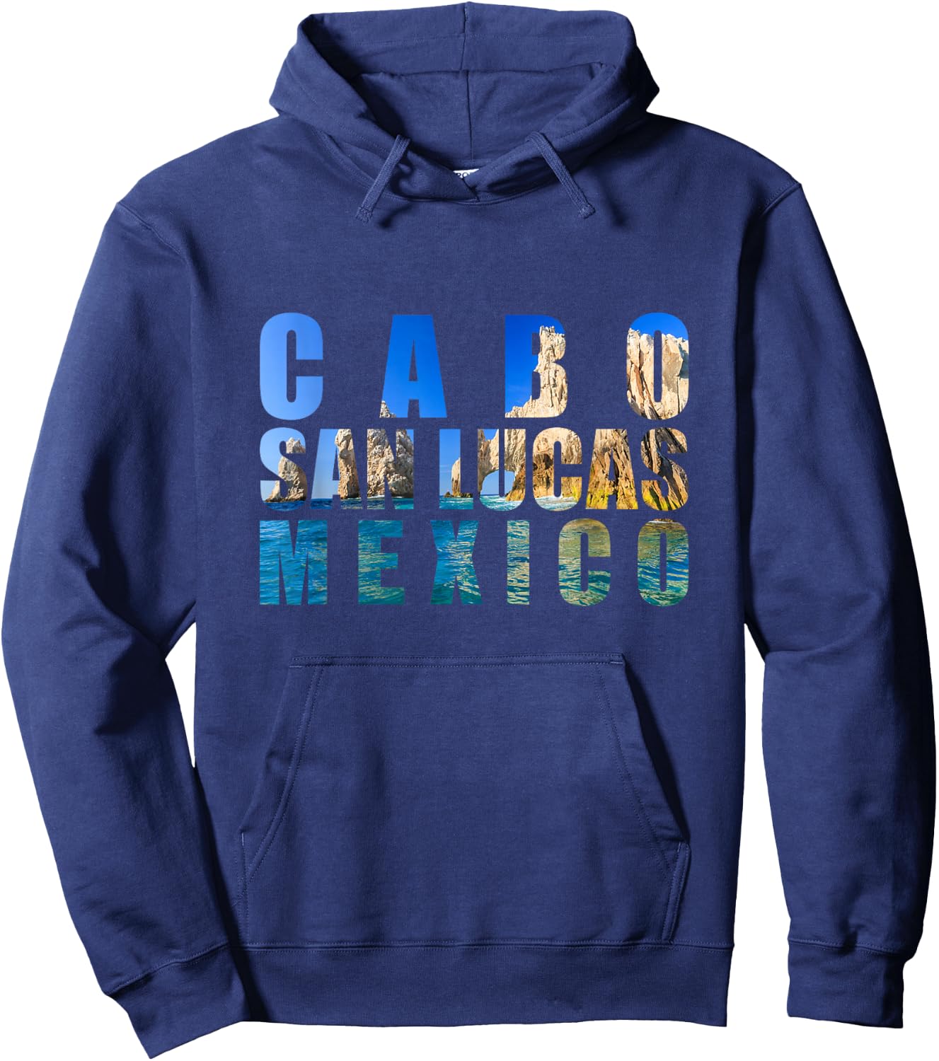 The Arch Of Cabo San Lucas Mexico Vacation Souvenir Hoodie - Hoodie | Navy
