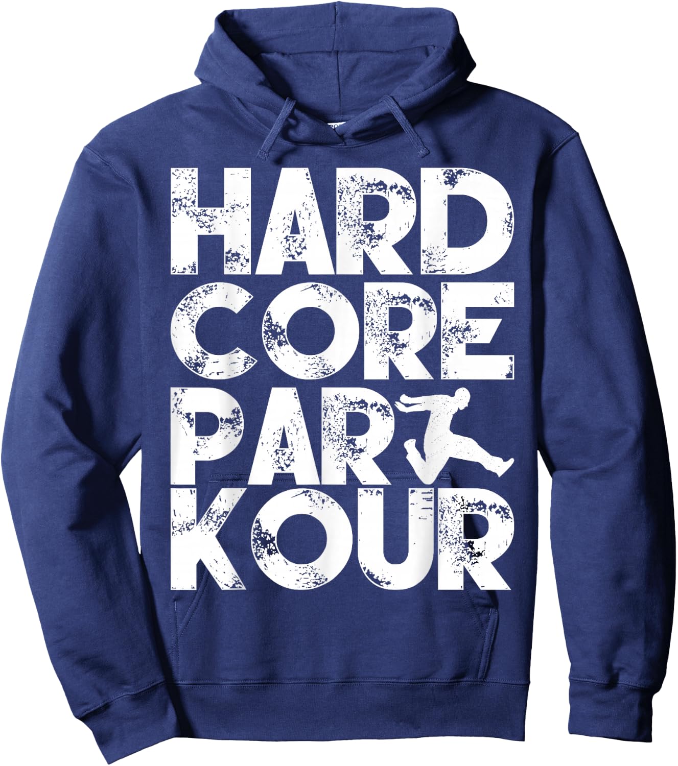Hardcore Parkour Cool Practitioner Freerunning Boys Hoodie - Hoodie | Navy