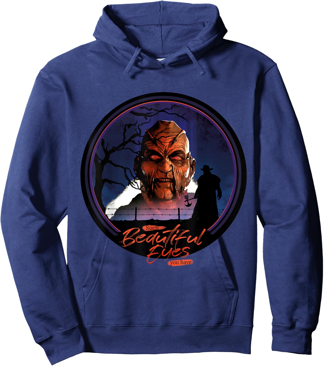 Jeepers Creepers Beautiful Eyes Hoodie - Hoodie | Navy