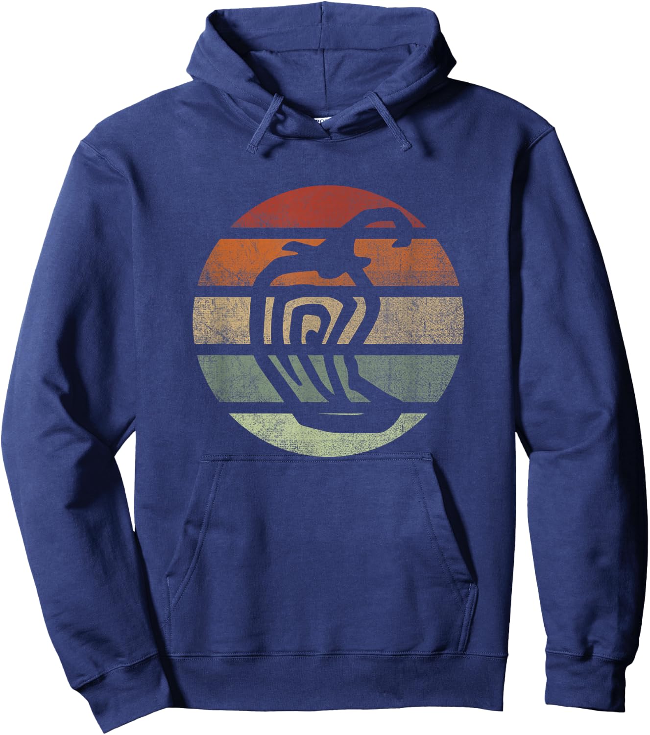 Retro Chipotle Spicy Chilli Mexican Food - Vintage Chipotle Hoodie - Hoodie | Navy