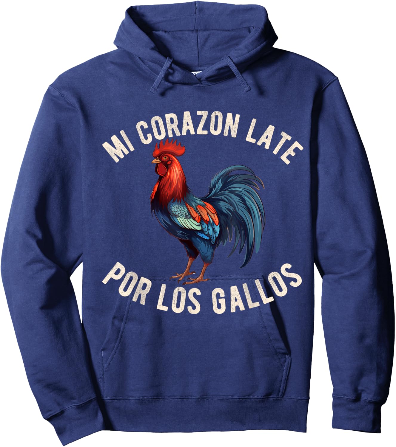 Gallero Hombre Papá Padre Tío Gallero Pelea De Gallos Hoodie - Hoodie | Navy