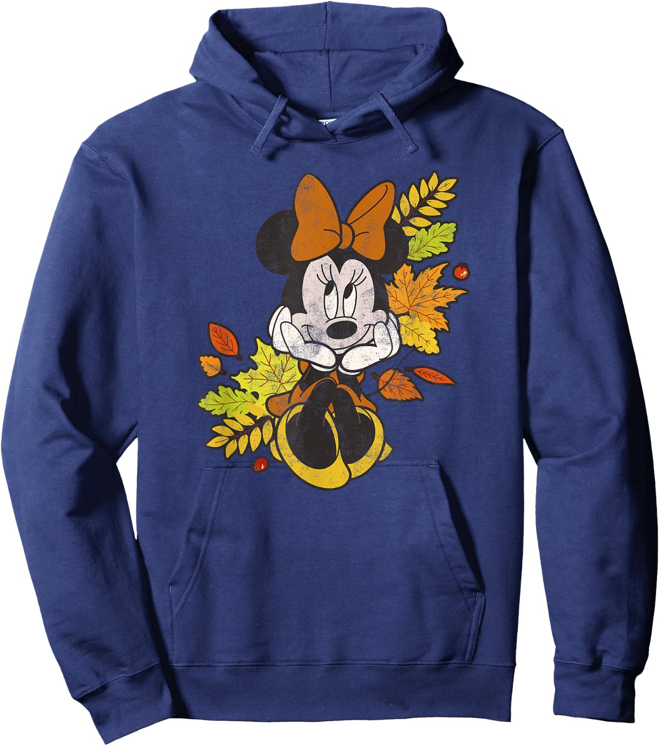 Disney Mickey and Friends Autumn Leaves Minnie Mouse Hoodie - Hoodie | Navy