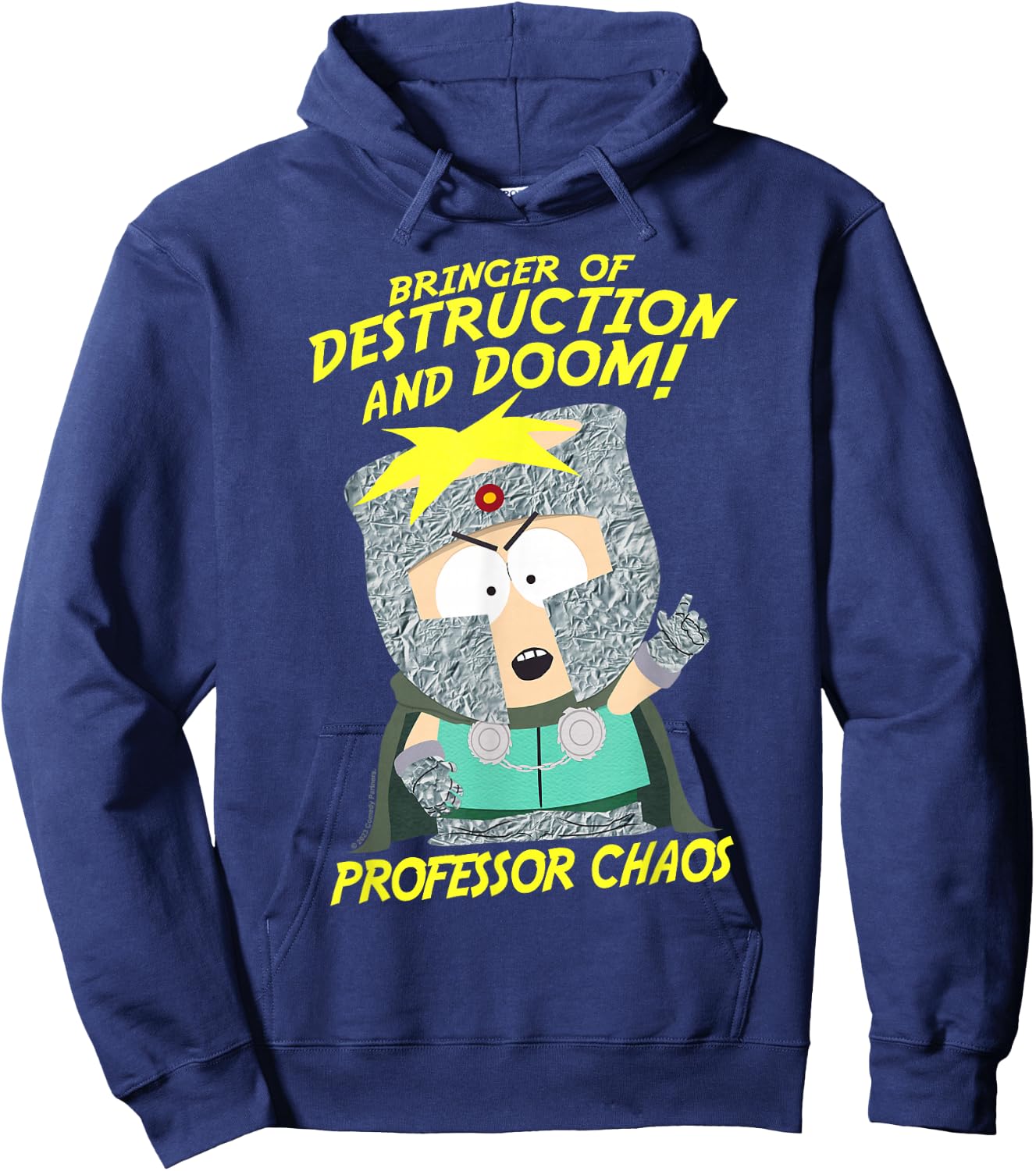 South Park Professor Chaos Destruction & Doom Hoodie - Hoodie | Navy