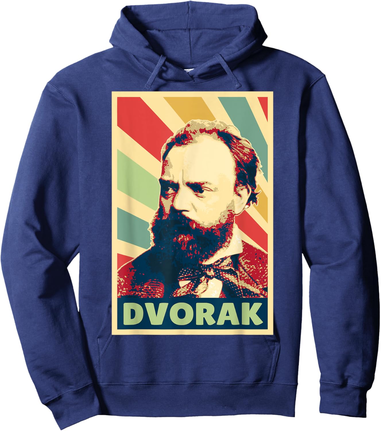 Antonin Dvorak Vintage Colours Hoodie - Hoodie | Navy