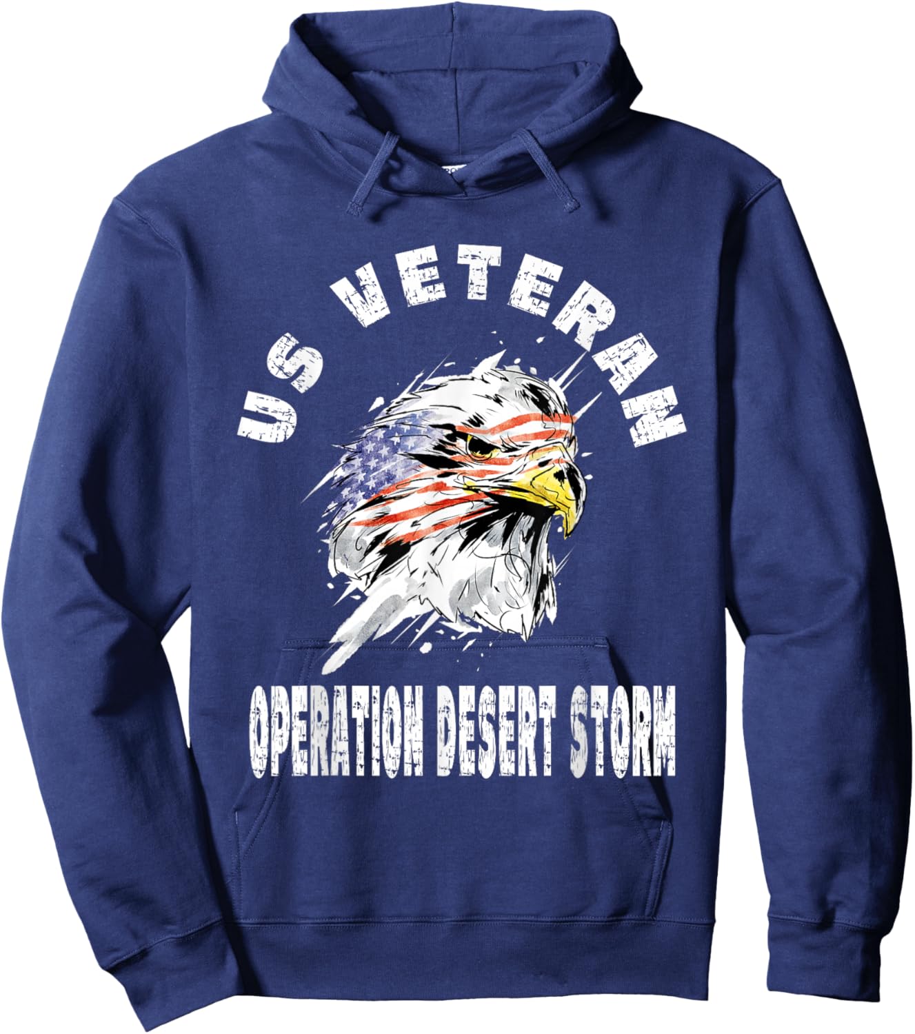 US Veteran Operation Desert Storm - Military War Campaign Hoodie - Hoodie | Navy