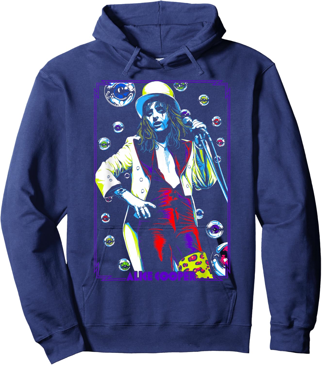 Alice Cooper – Bubble Alice Hoodie - Hoodie | Navy