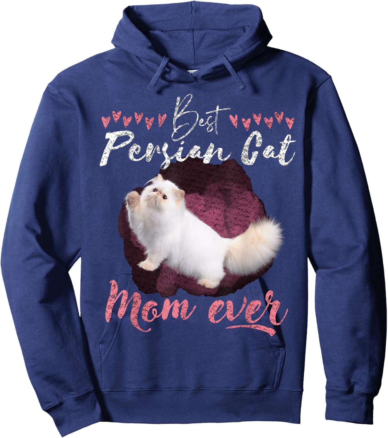 Persian Cat lover best Persian Cat Mom ever Persian Cat Women Hoodie - Hoodie | Navy