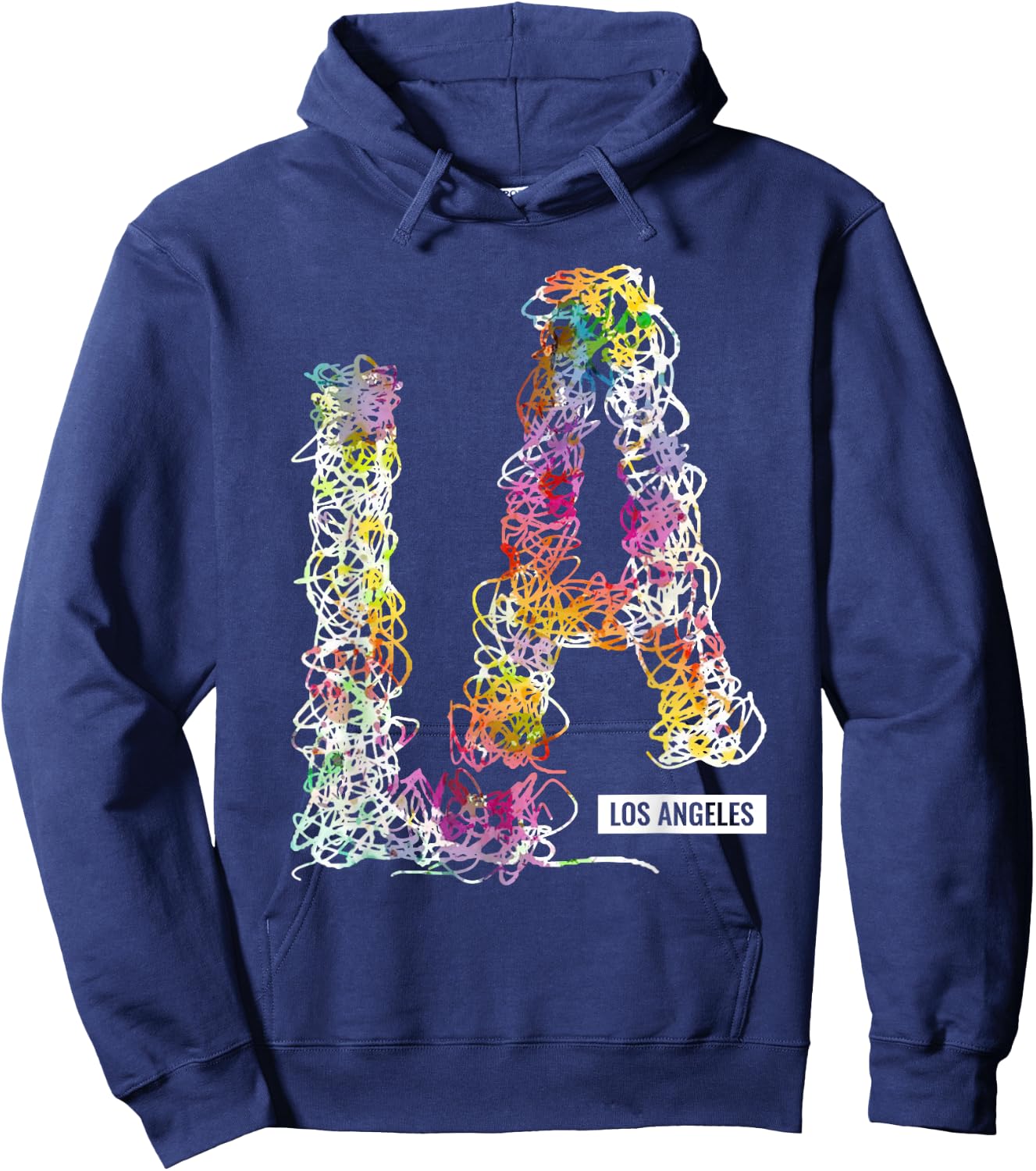 Los Angeles LA California Gift Hoodie - Hoodie | Navy