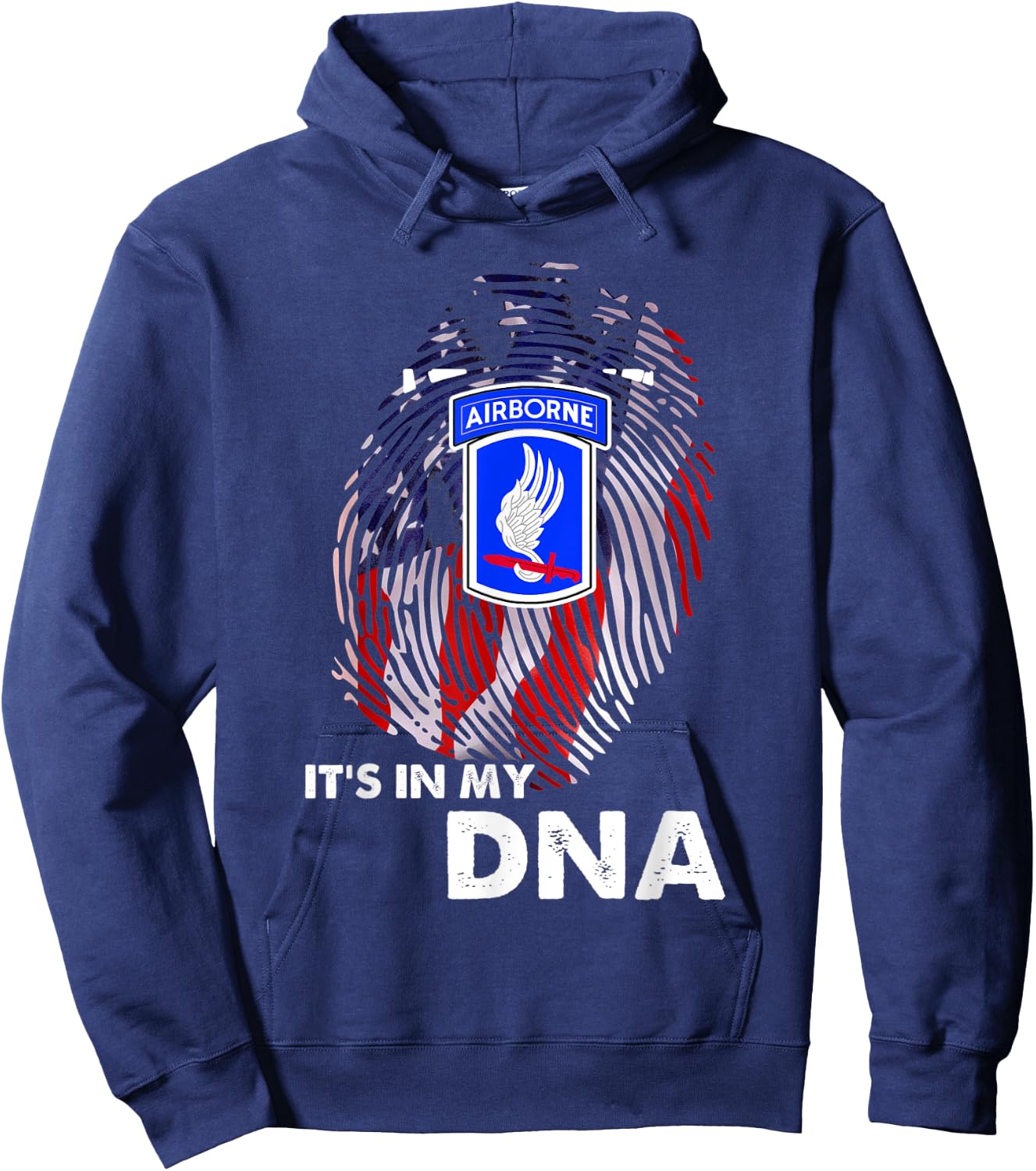 173rd Airborne Brigade Combat Team Veteran Day Christmas Hoodie - Hoodie | Navy