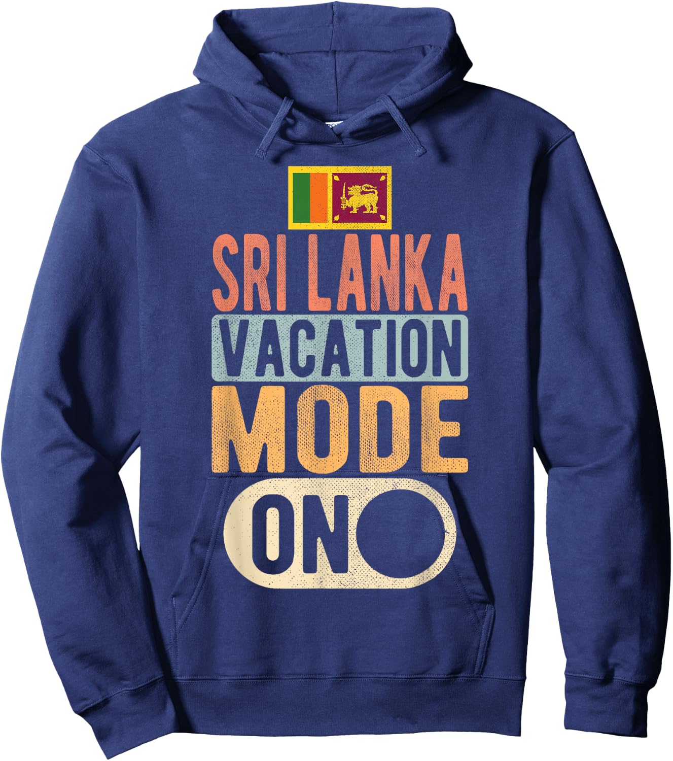 Sri lanka Souvenir - Travel - Sri lanka Vacation Mode On Hoodie - Hoodie | Navy