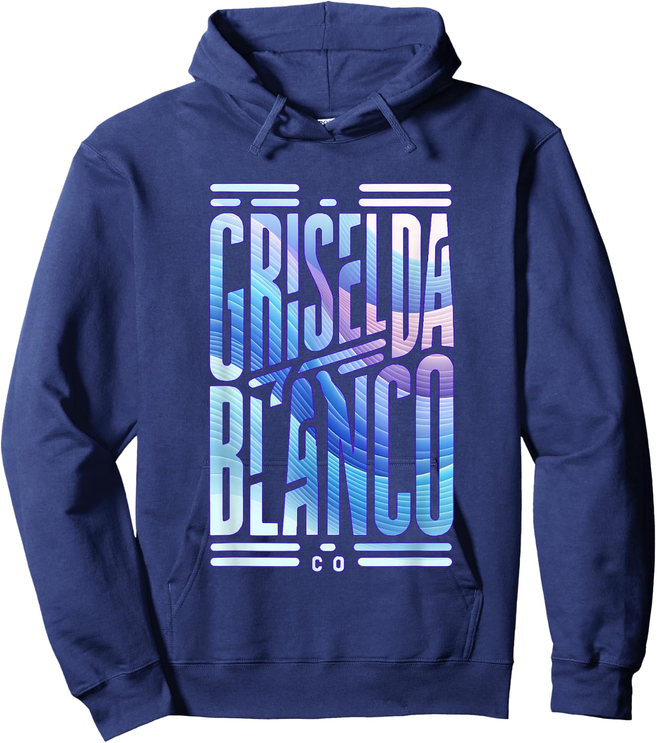 Griselda Blanco Wave Hoodie - Hoodie | Navy