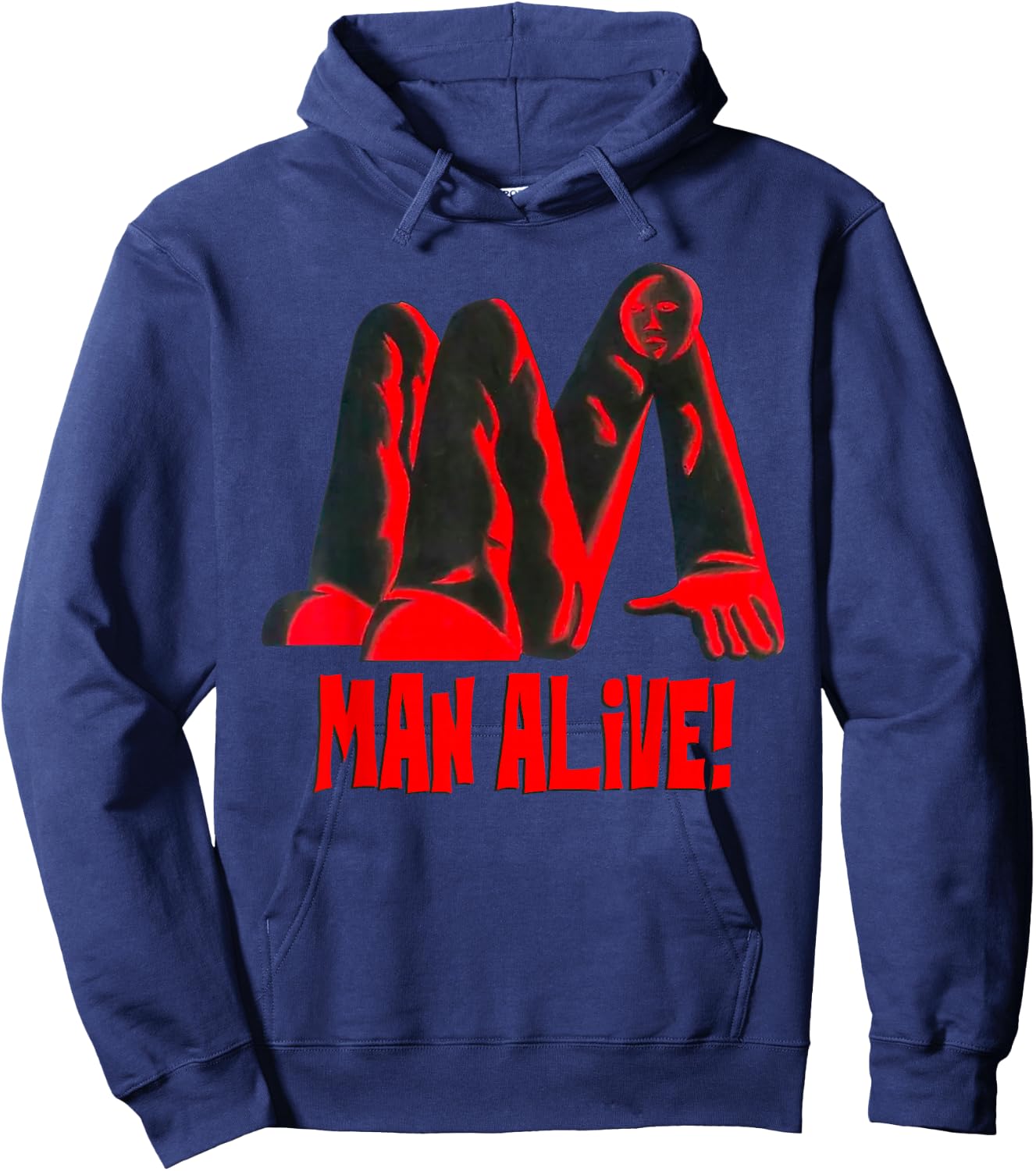 King Krule Man Alive Funny Hoodie - Hoodie | Navy