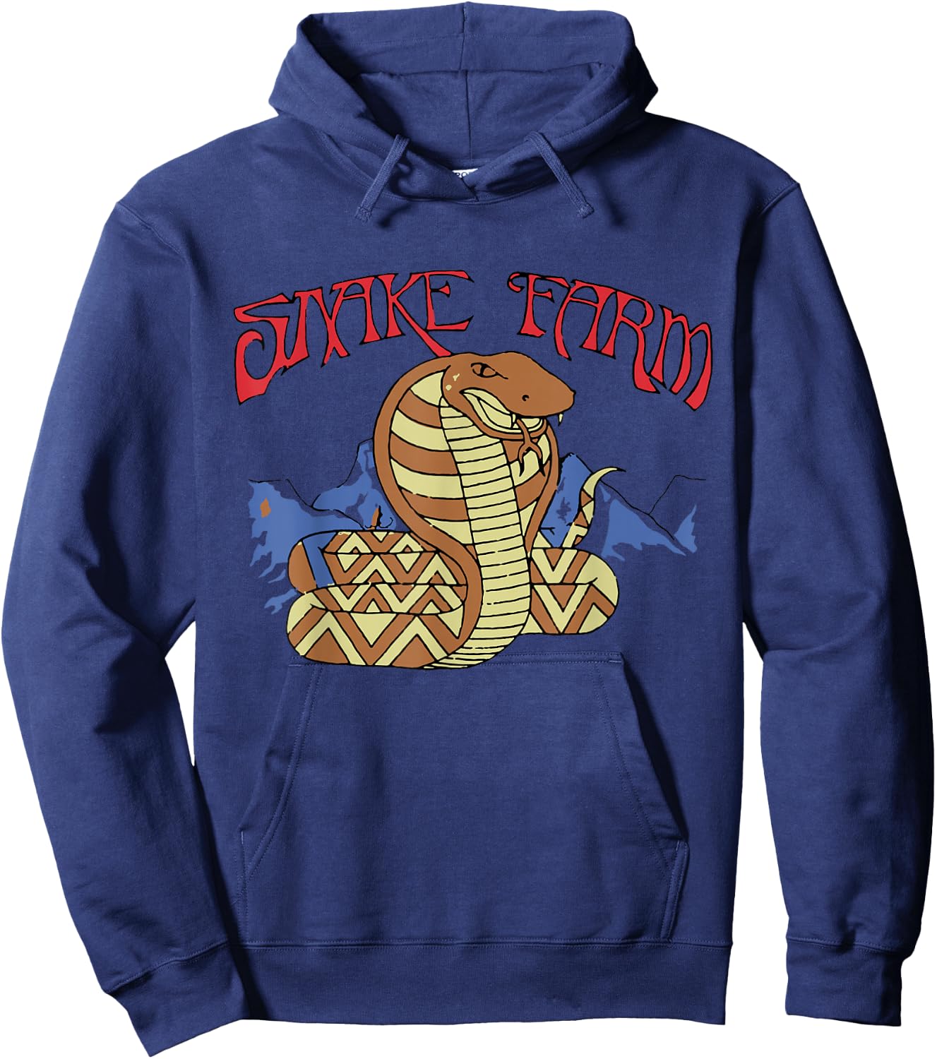 SNAKE FARM | Rock Music Hoodie - Hoodie | Navy