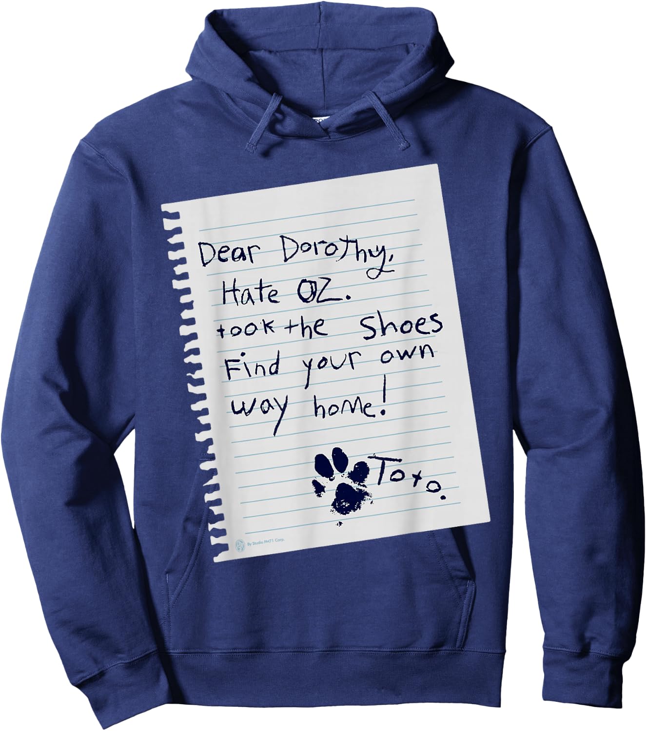 Hate OZ Took the Shoes Hoodie - Hoodie | Navy