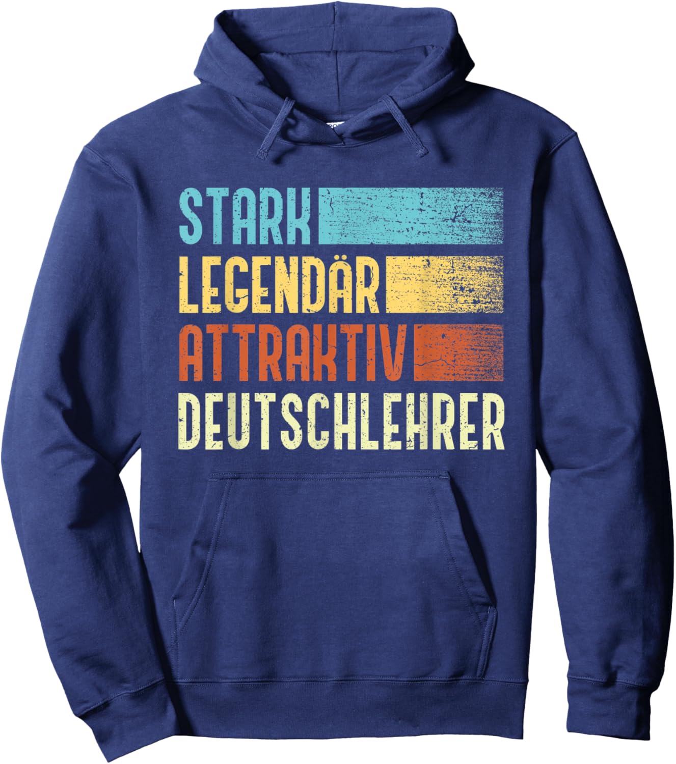 German teacher: Stark Legendary Attractive German teacher Hoodie - Hoodie | Navy