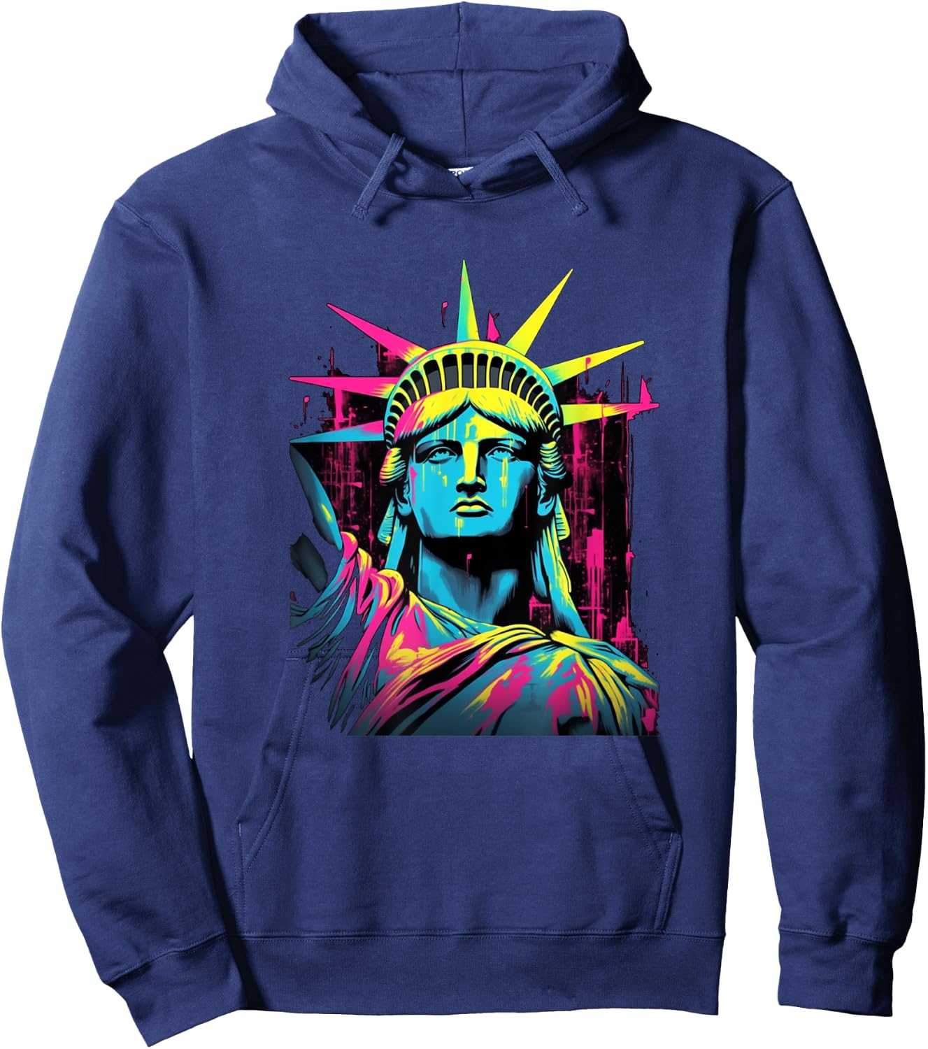 Statue Of Liberty in New York NYC Hoodie - Hoodie | Navy