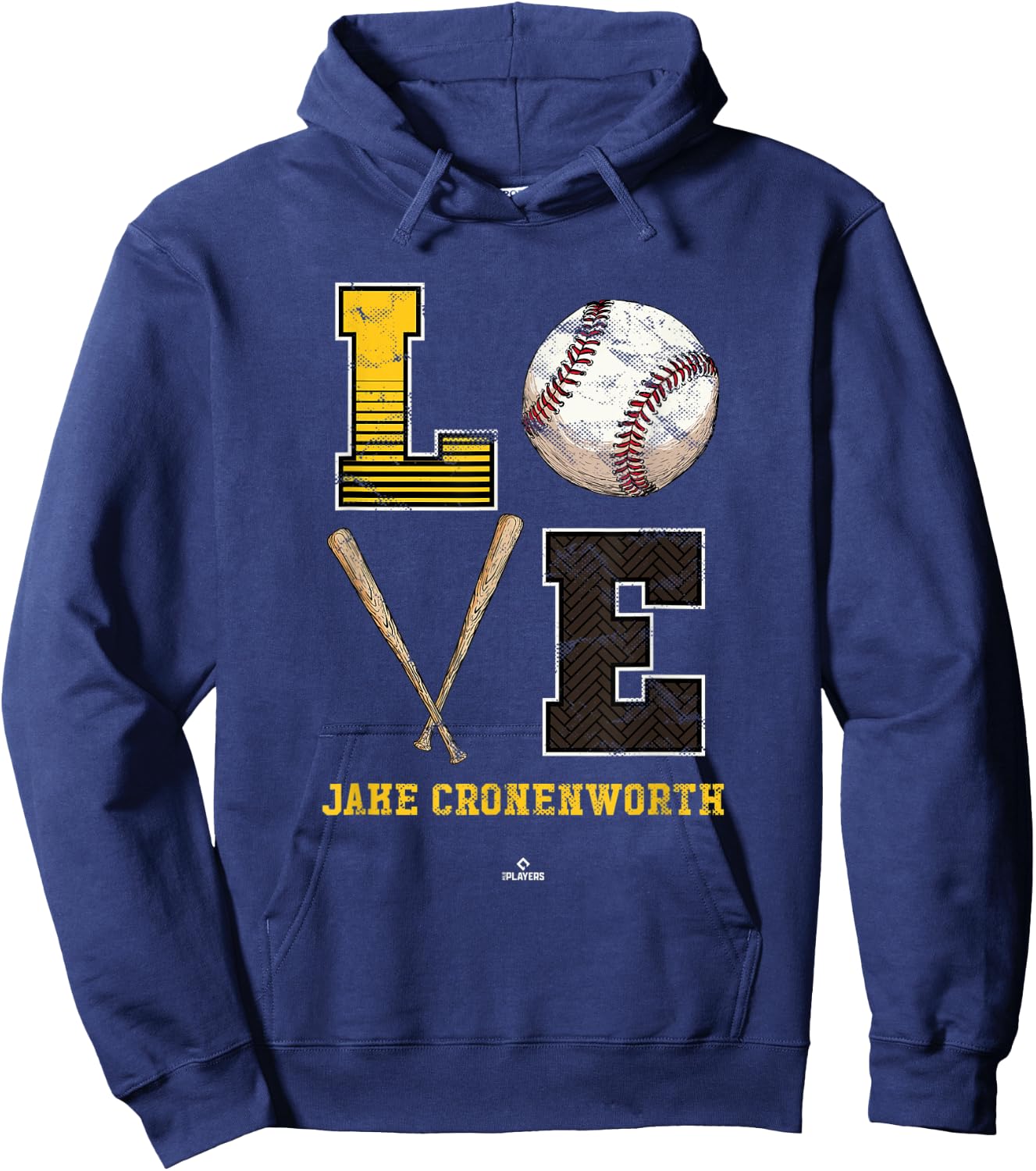 Love Jake Cronenworth Jake Cronenworth San Diego MLBPA Hoodie - Hoodie | Navy