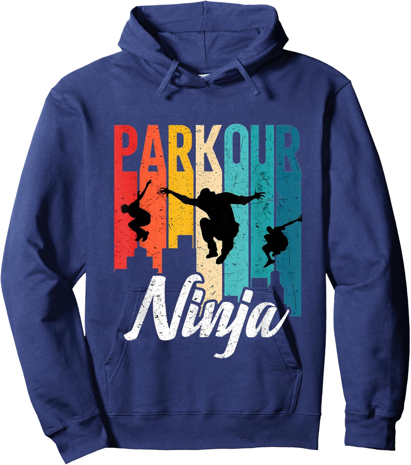 Love Parkour Men Shirt Parkour Gifts for Boys, Kids, Women Hoodie - Hoodie | Navy