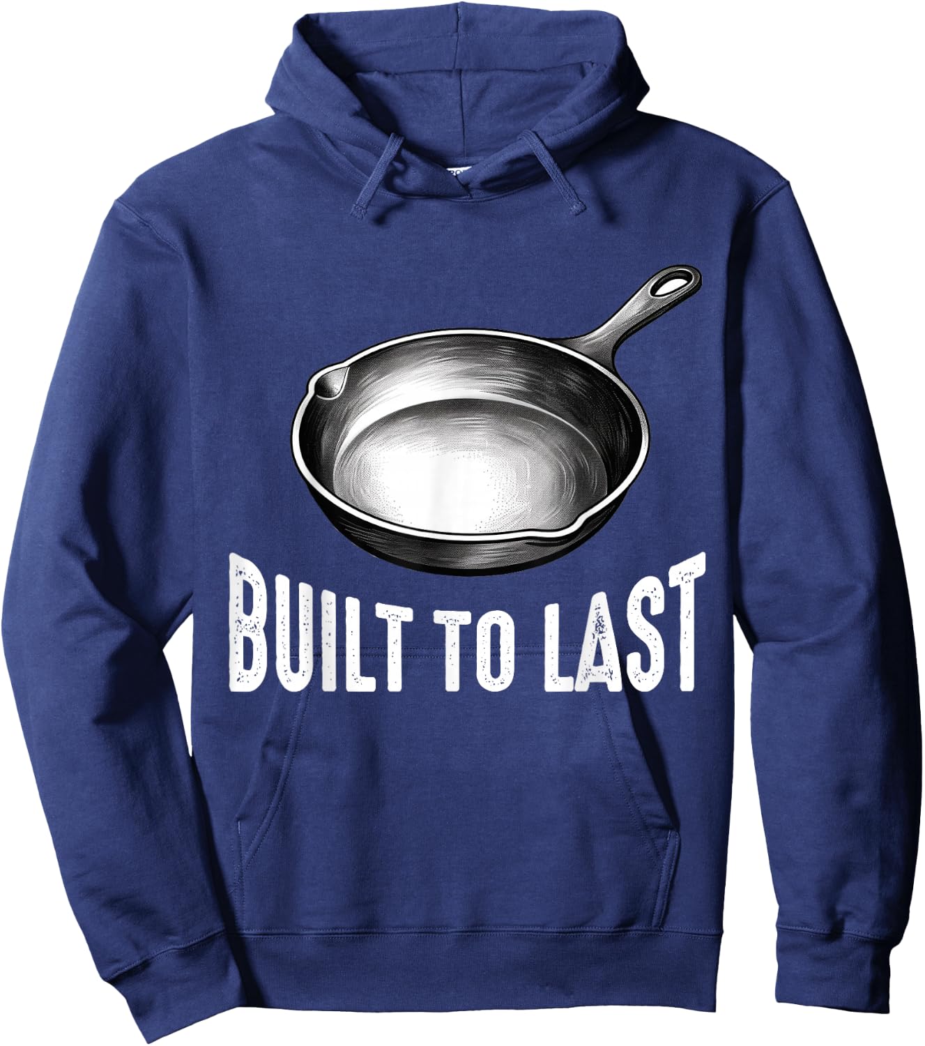 Cast Iron Pan Lover Frying Skillet Funny Cooking Chef Hoodie - Hoodie | Navy