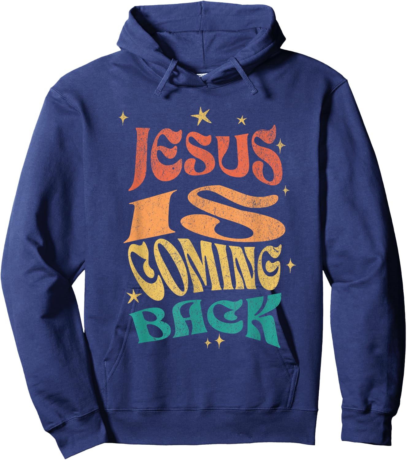 Jesus Is Coming Back Hoodie - Hoodie | Navy