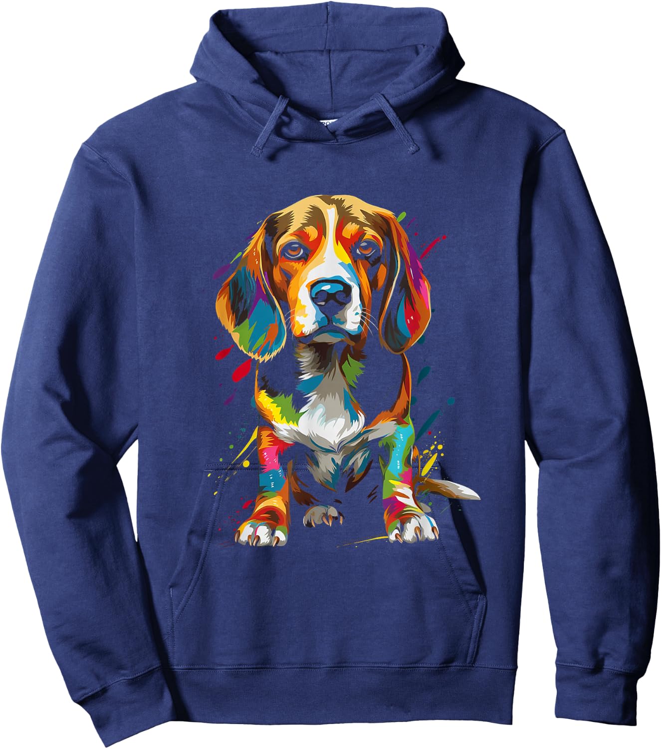 Beagle dog breed dog walking pet fan Hoodie - Hoodie | Navy