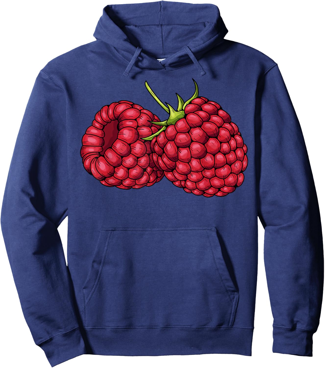 Sweet Raspberry Halloween Fruit Costume Raspberry Team Hoodie - Hoodie | Navy