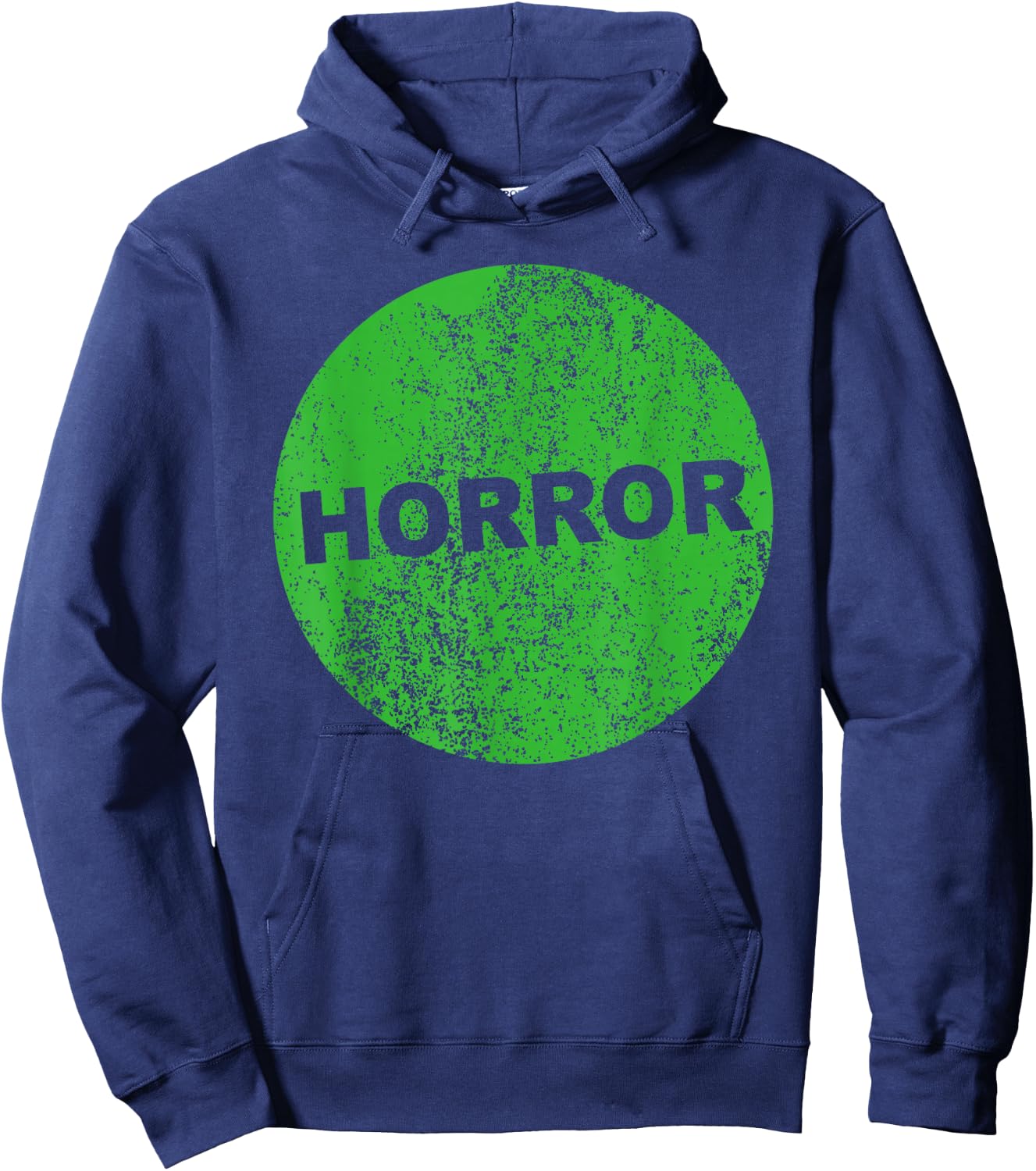 Horror VHS sticker 80s 90s film video store rental retro Hoodie - Hoodie | Navy