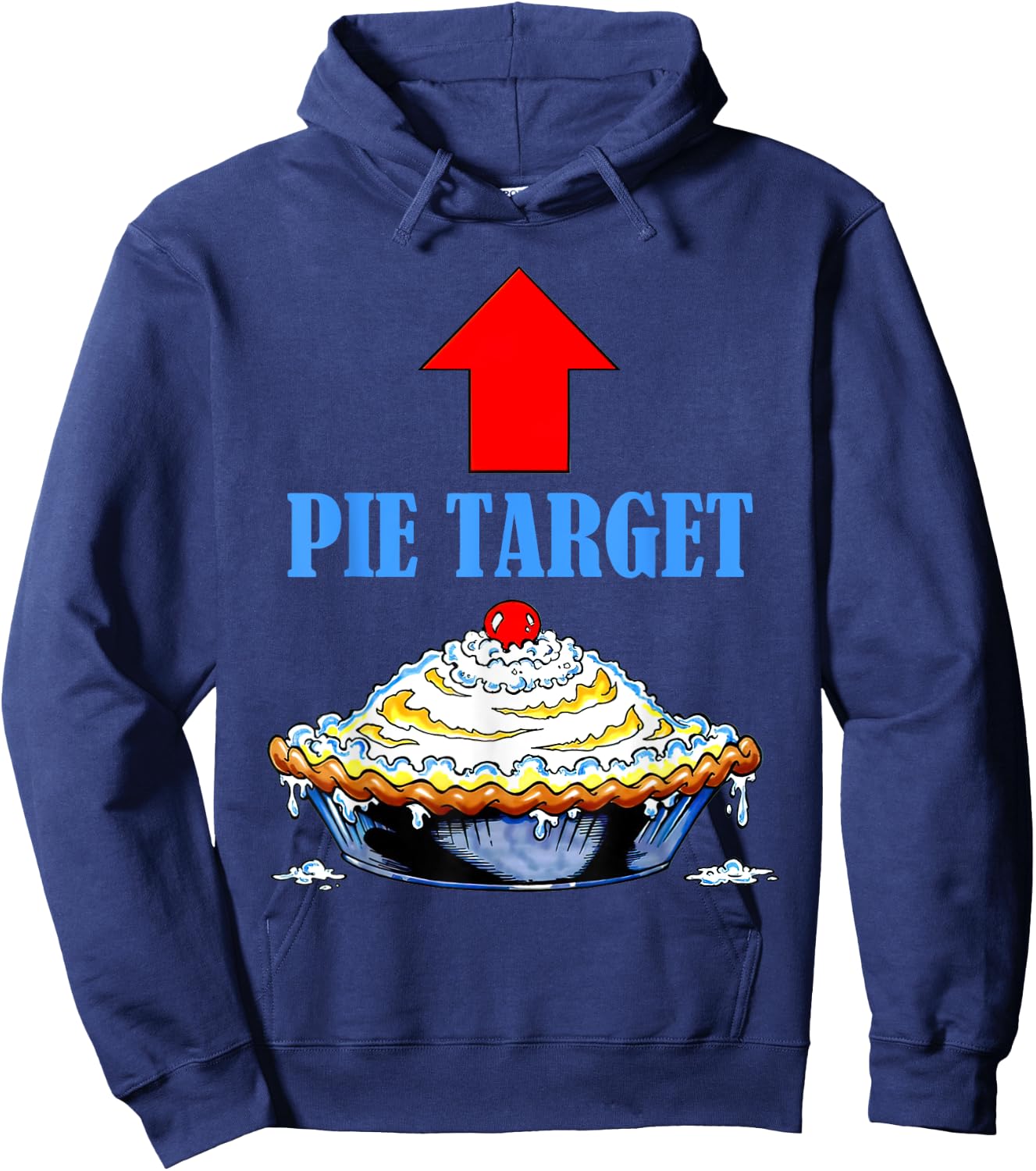 Pie Universe Boys -Adults Classic Fit , Black, Small Hoodie - Hoodie | Navy