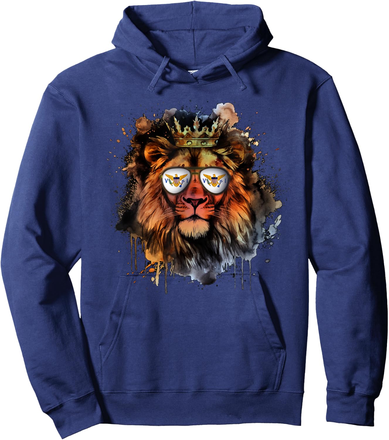 American Virgin Islands Hoodie - Hoodie | Navy