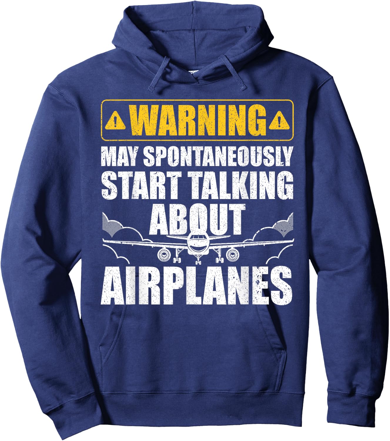 Funny Pilot Art Women Aviation Pilot Airplane Lovers Hoodie - Hoodie | Navy